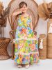 vestido tropical longo (infantil)