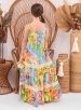 vestido tropical longo (infantil)