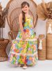 vestido tropical longo (infantil)