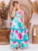 vestido floral azul (infantil)