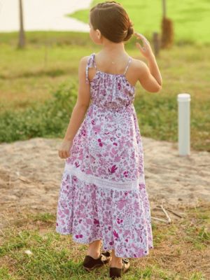 vestido yara floral branco